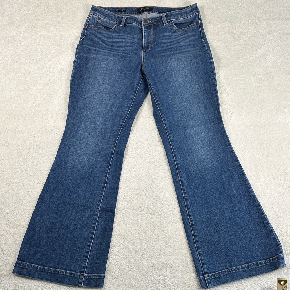 Talbots Flare Leg Blue Denim Jeans